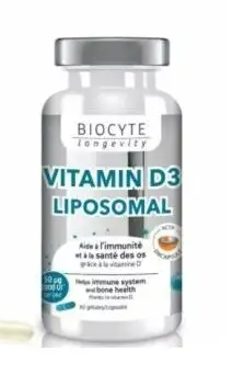 Biocyte Vitamina D Liposomal , 30 capsulas