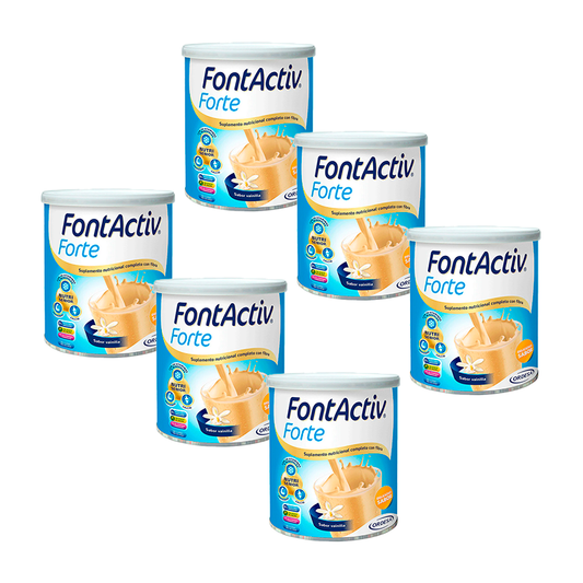 FontActiv Pack Forte Vainilla, 6x800 gr