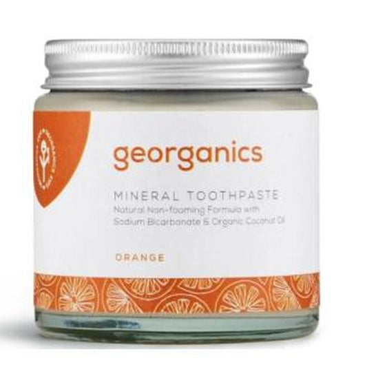 Georganics Dentifrico Mineral Naranja Crema 120Ml. 