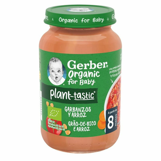 GERBER Organic Plant-tastic Garbanzos Arroz