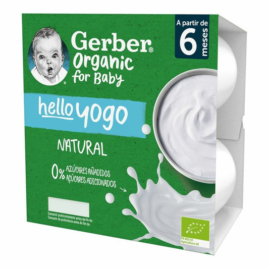 GERBER Organic Hello Yogo Natural