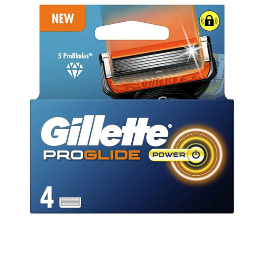 Gillette Proglide Power Recambios Para Maquinilla De Afeitar Para Hombre , 4 unidades