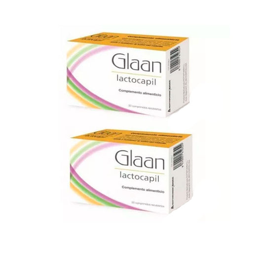 Pack 2 unidades de Glaan Lactocapil 30 comprimidos