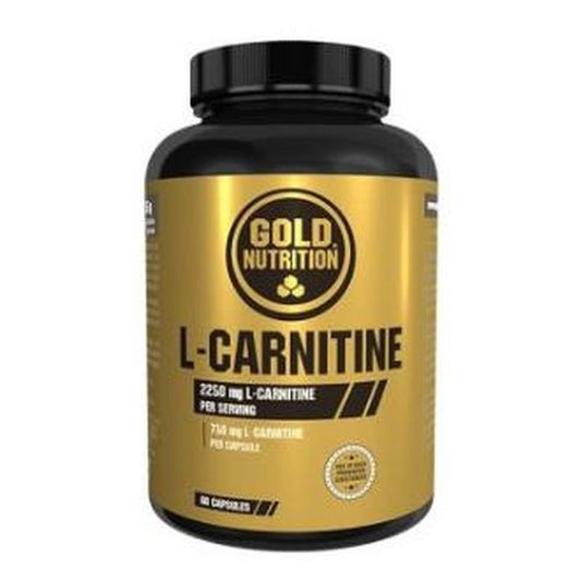 Gold Nutrition L-Carnitina 750Mg. 60 Cápsulas