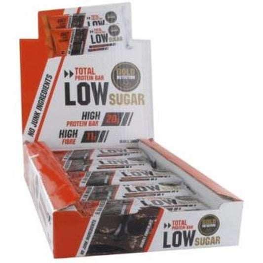 Gold Nutrition Total Protein Low Sugar Barr Doble Choc. 10Ud.