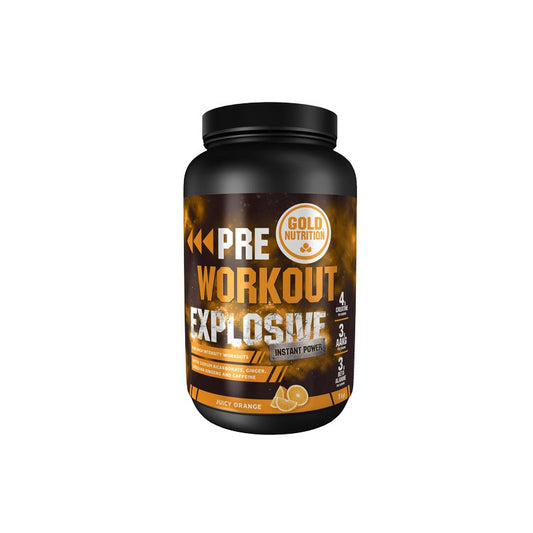 Gold Nutrition Pre-Workout Explosive Naranja , 1 kg
