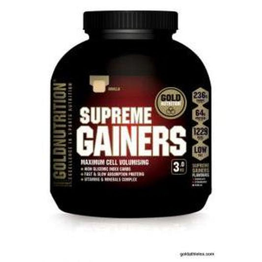 Gold Nutrition Supreme Gainers Chocolate 3Kg.