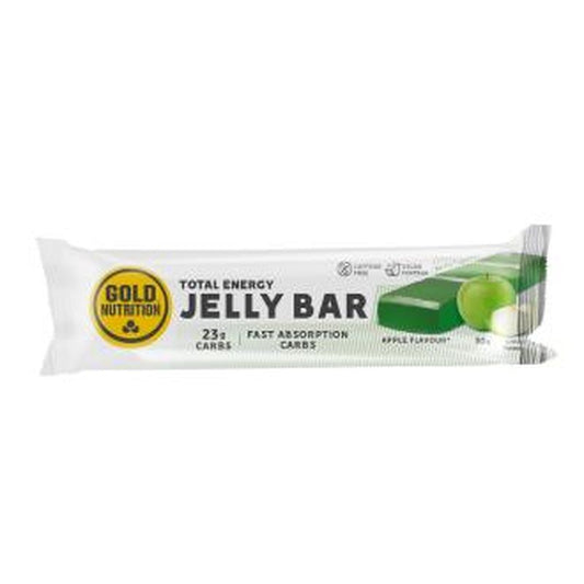 Gold Nutrition Jelly Bar Total Energy Apple 15Uds.