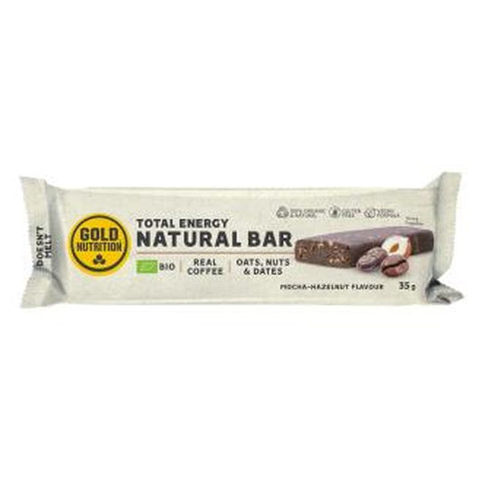 Gold Nutrition Natural Bar Barritas Mocha-Hazelnut 15Uds. Bio