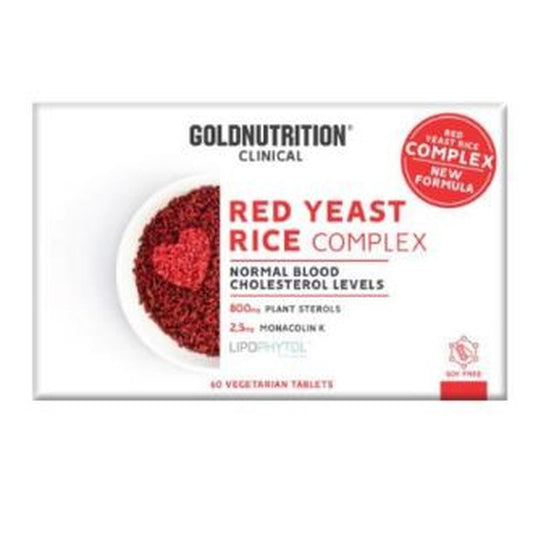 Gold Nutrition Red Yeast Rice-Q10-Niacina 60 Cápsulas Gn Clinical