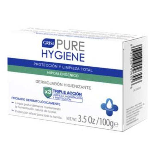 Grisi Pure Hygiene Dermojabon Higienizante 100Gr. 