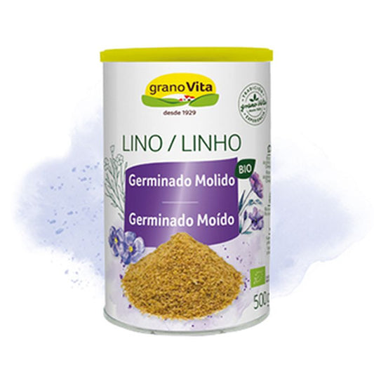 Granovita Lino Germina Molido Bio , 500 gr   