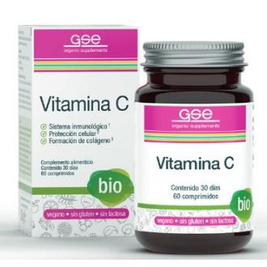 Gse Vitamina C 60 Comprimidos Bio Vegan 
