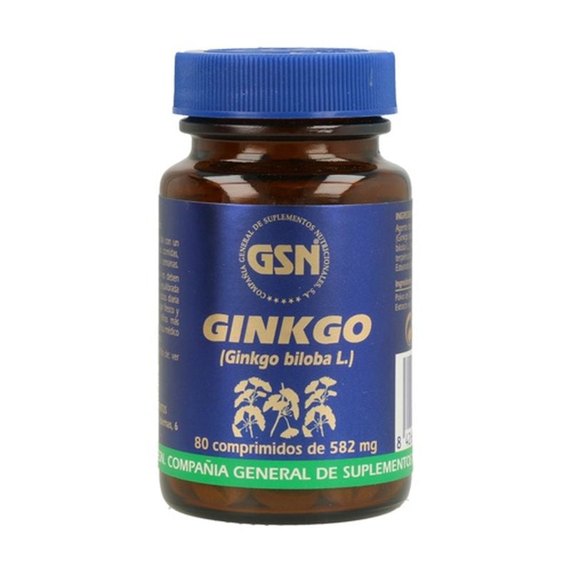 Gsn Ginkgo Biloba , 80 comprimidos   