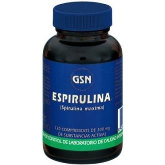 Gsn Spirulina 120 Comprimidos 300 Mg. 