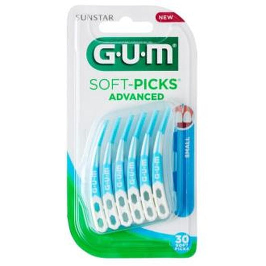 Gum Cepillo Interdental Soft Picks Small 30Un Azul 