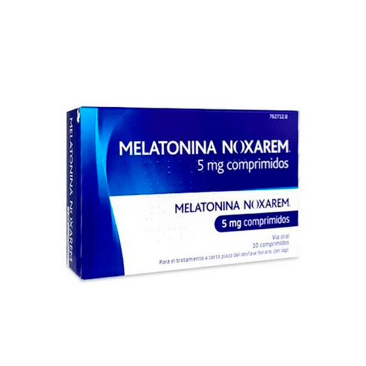 Melatonina Noxarem 5 mg, 10 Comprimidos