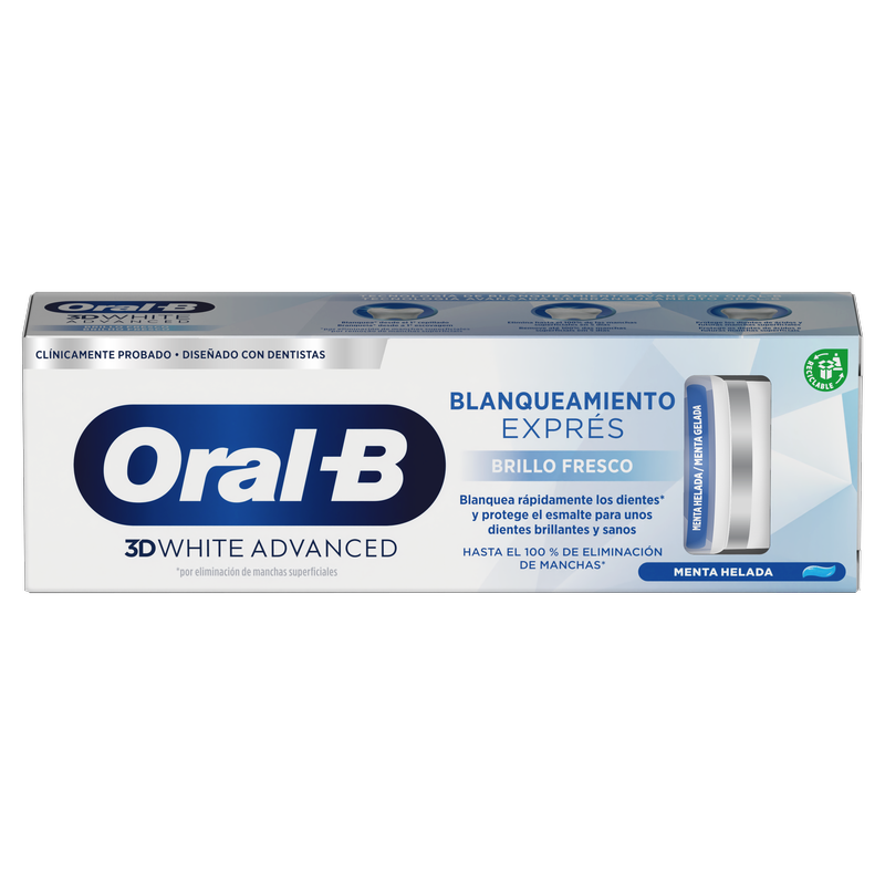 Oral-B Braun 3D Whit Express Brillo Fresco 75Ml