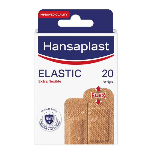 Hansaplast Elastic (2 Tamaños), 20 apositos