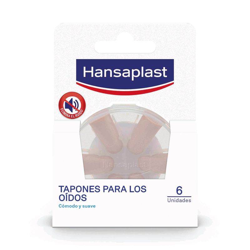 Hansaplast Earplugs, 6 unidades