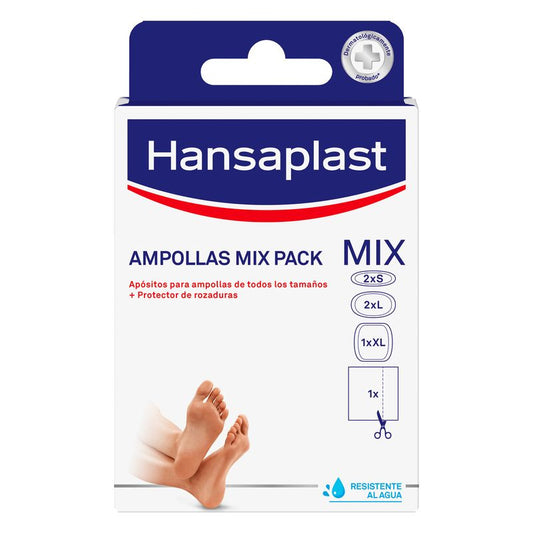Hansaplast Pies  Ampollas Mix Pack  , 6 unidades