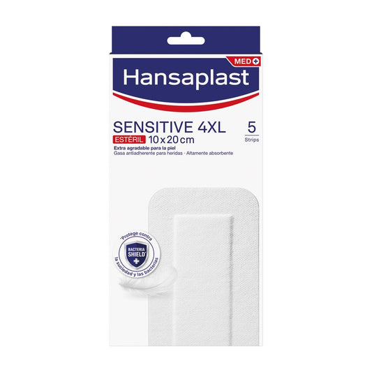 Hansaplast Sensitive 4Xl, 5 apositos