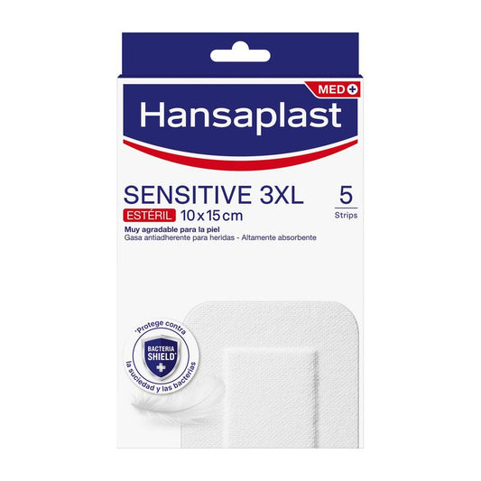 Hansaplast Sensitive 3Xl, 5 apositos