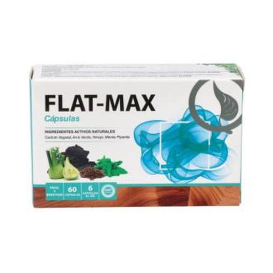 Hcf Flat-Max Carbon Vegetal 60 Cápsulas
