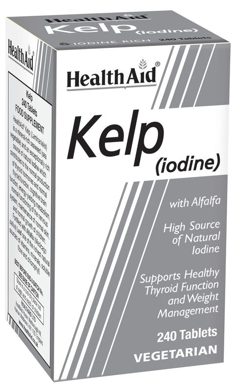 Health Aid Kelp Algas, 240 Comrpimidos      