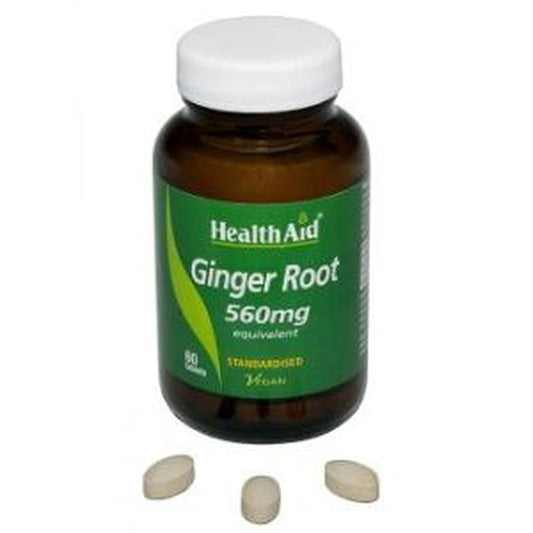Health Aid Jengibre (Ginger Root) Raiz 60Comp. 