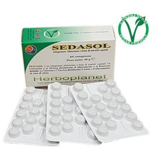 Herboplanet Sedasol 60 Comprimidos