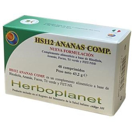 Herboplanet Hs 112 Ananas  Comprimidos 48 Comprimidos
