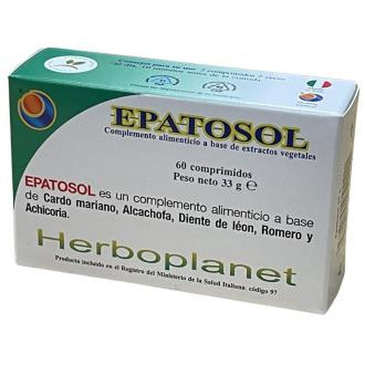 Herboplanet Epatosol 60 Comprimidos