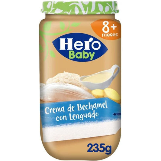 Hero Baby Tarrito Hero Baby Crema De Bechamel Con Lenguado 235G