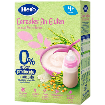 Hero Baby Papilla De Cereales  Cereales Sin Gluten 340G