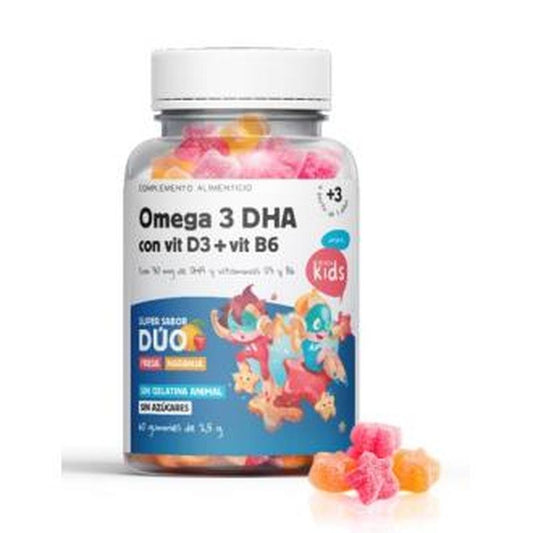 Herbora Senda Kids Omega 3 Dha Con Vit D3+Vit B6 60Gummies 