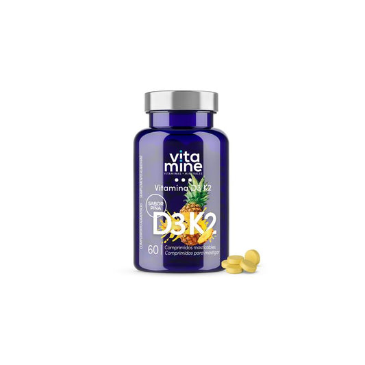 Herbora Vitamina D3 Y K2 , 60 comprimidos masticables