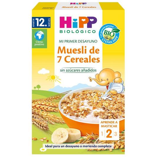 Hipp  Muesli De 7 Cereales Bio, 200 G
