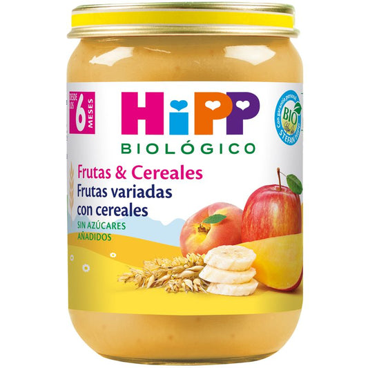 Hipp  Tarrito De Frutas Variadas Con Cereales Bio, 190 G