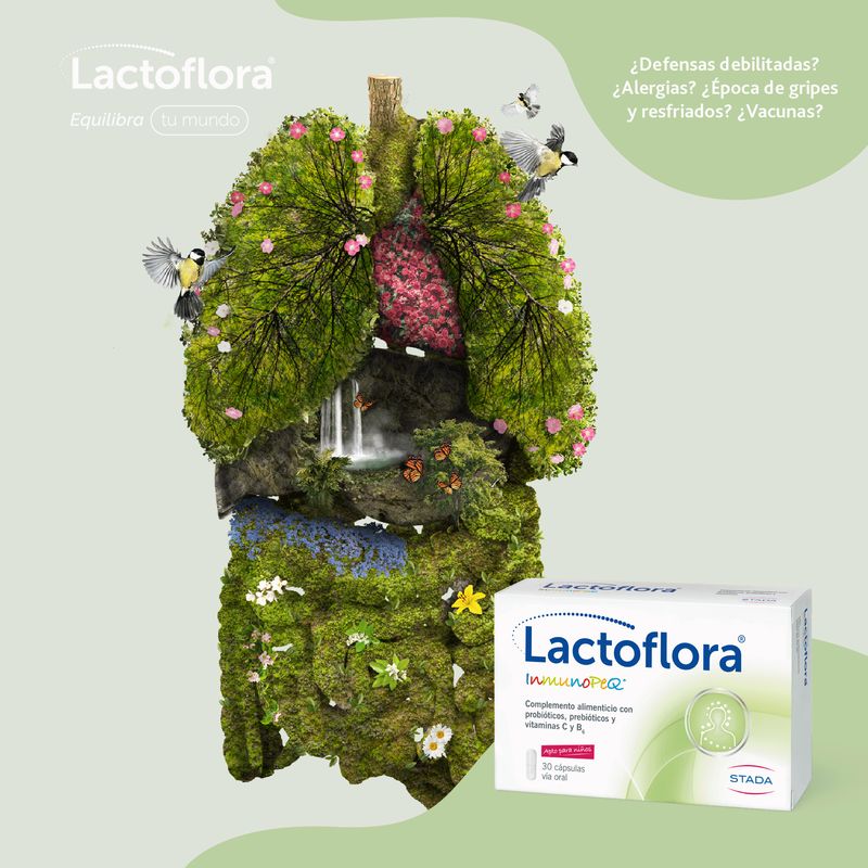 Lactoflora Inmunopeq, 30 Cápsulas