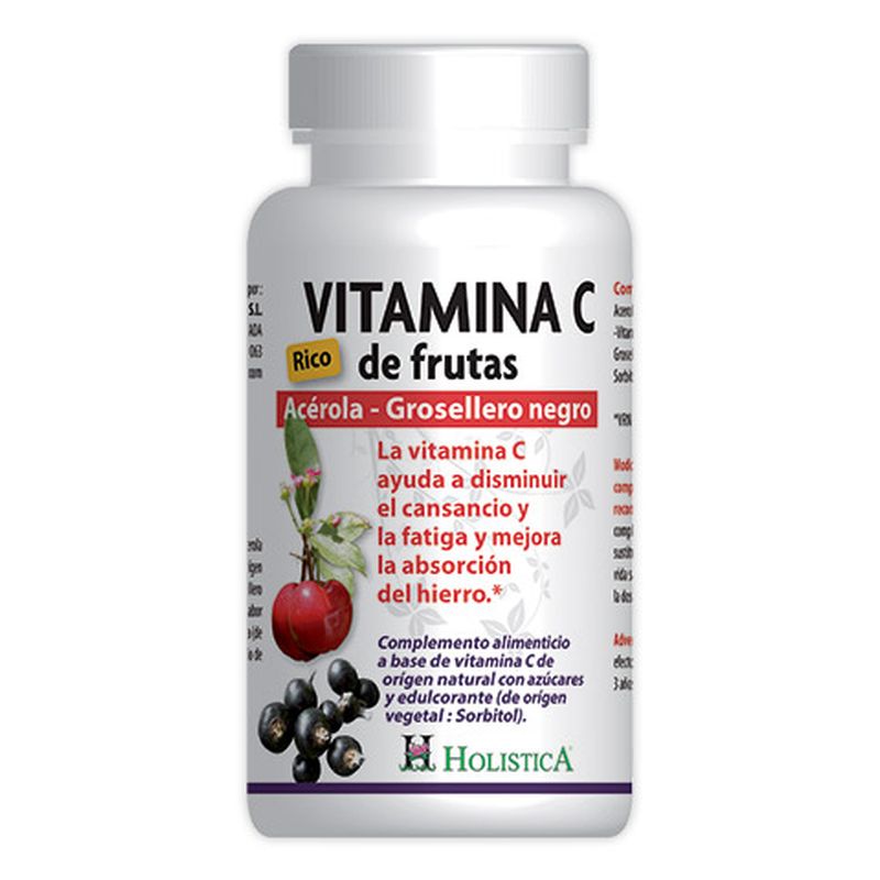 Holistica Vitamina C Frutas 60Comp. 
