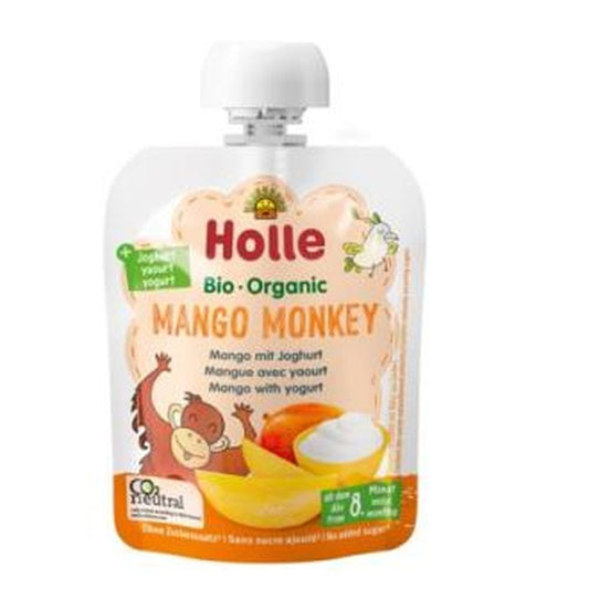 Holle Smoothie Mango Monke Mango Con Yogur 8Meses 85Gr. 
