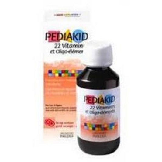 Ineldea Pediakid 22 Vitaminas-Oligoelementos Jarabe 125Ml.