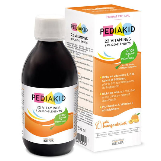 Ineldea Pediakid 22 Vitaminas + Oligoelementos Form , 250 ml
