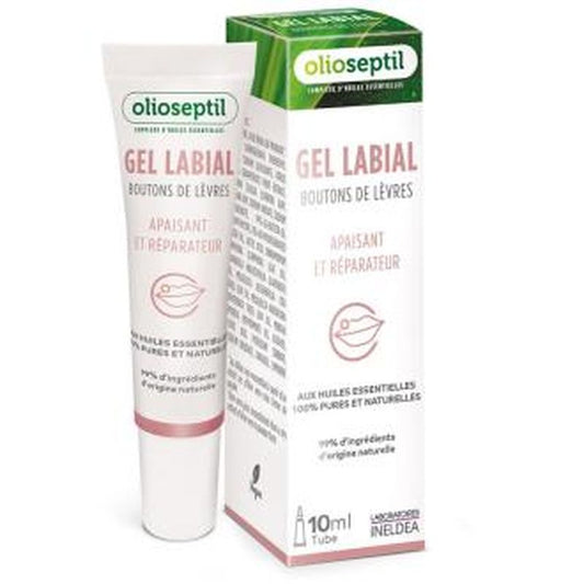 Ineldea Olioseptil Gel Labial Con Aceites Esenciales 10Ml.