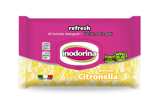 Inodorina Toallita Refresh Citronella 40Ud