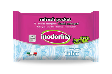 Inodorina Toallitas Talco Pocket 15Ud