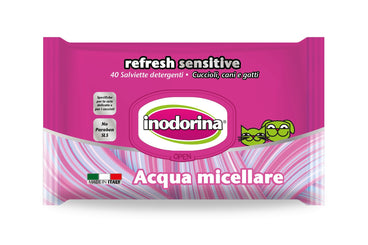 Inodorina Toallitas Sensitive Agua Micelar 40Ud