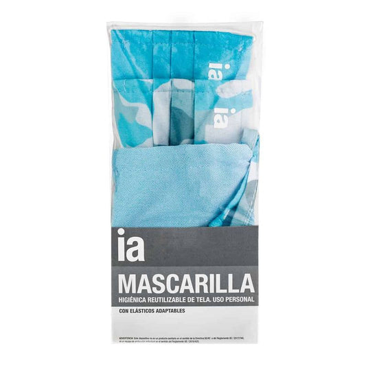 Interapothek Mascarilla Azul+Camuf+Bolsa 