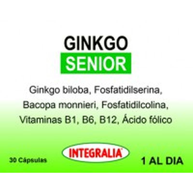 Integralia Ginkgo Senior , 30 cápsulas